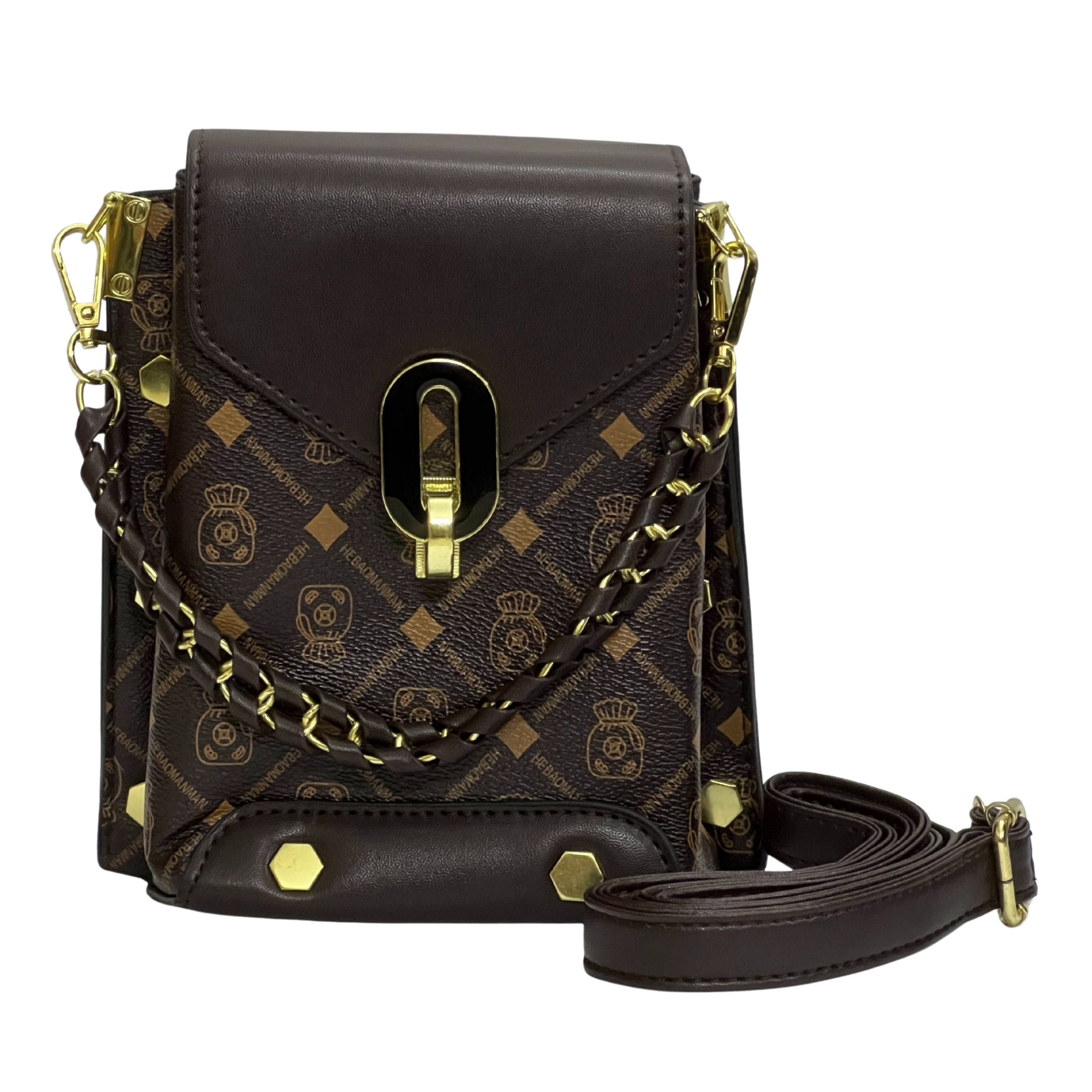 Chic Monogram Crossbody & Shoulder Bag: Your New Everyday Essential