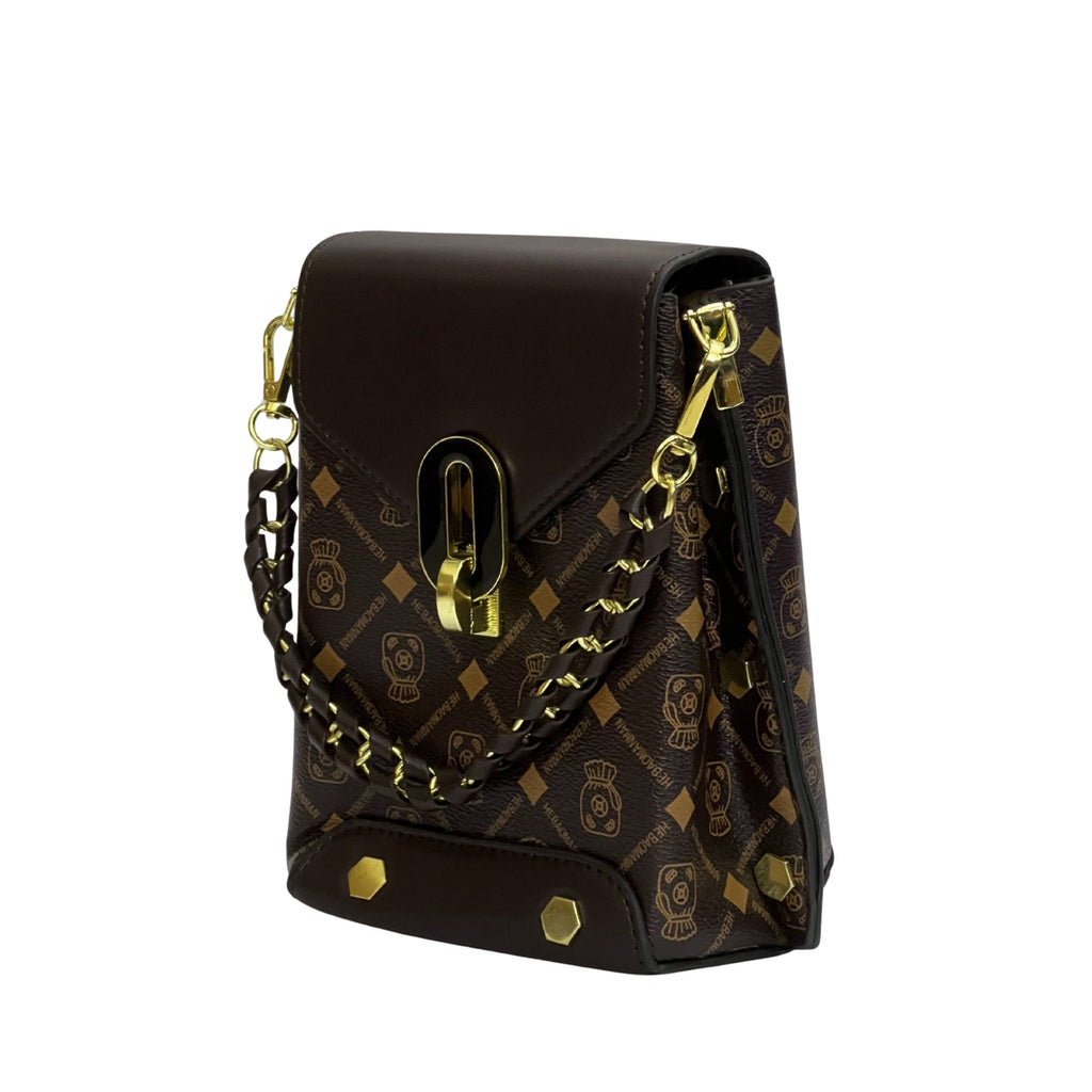 Chic Monogram Crossbody & Shoulder Bag: Your New Everyday Essential