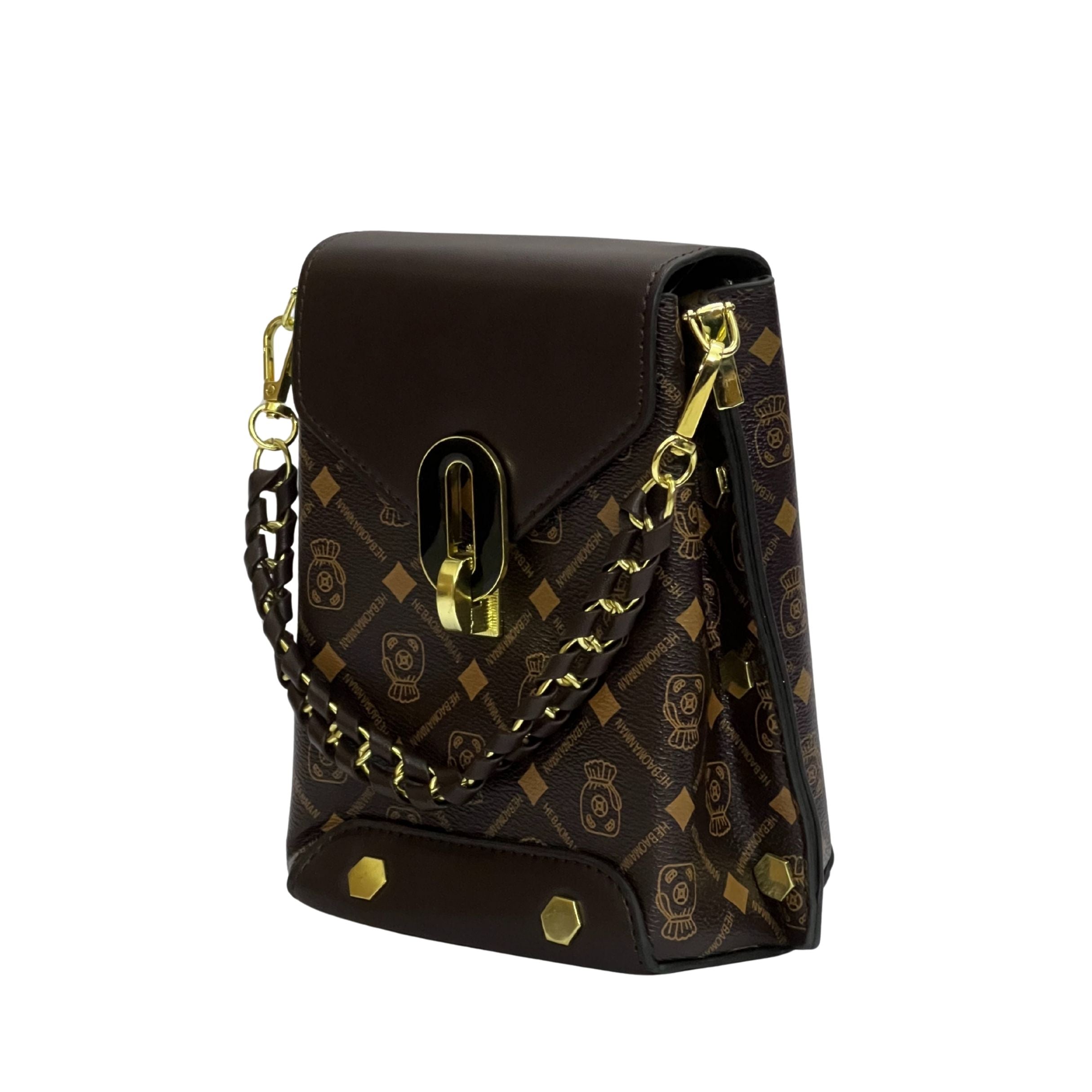 Chic Monogram Crossbody & Shoulder Bag: Your New Everyday Essential