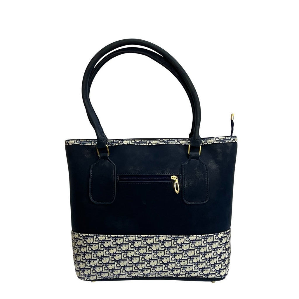Signature Monogram Architectural Shoulder Bag
