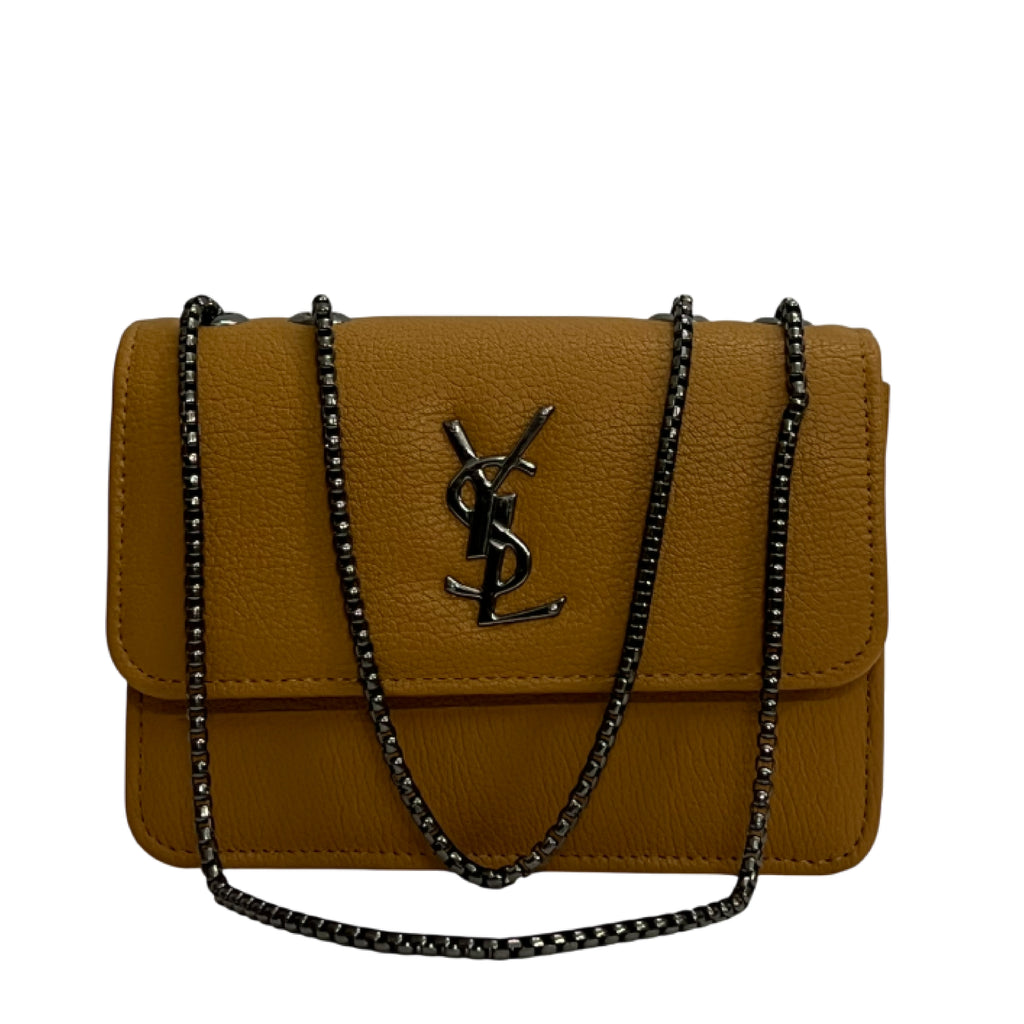 Gold-Frame Clutch Wallet