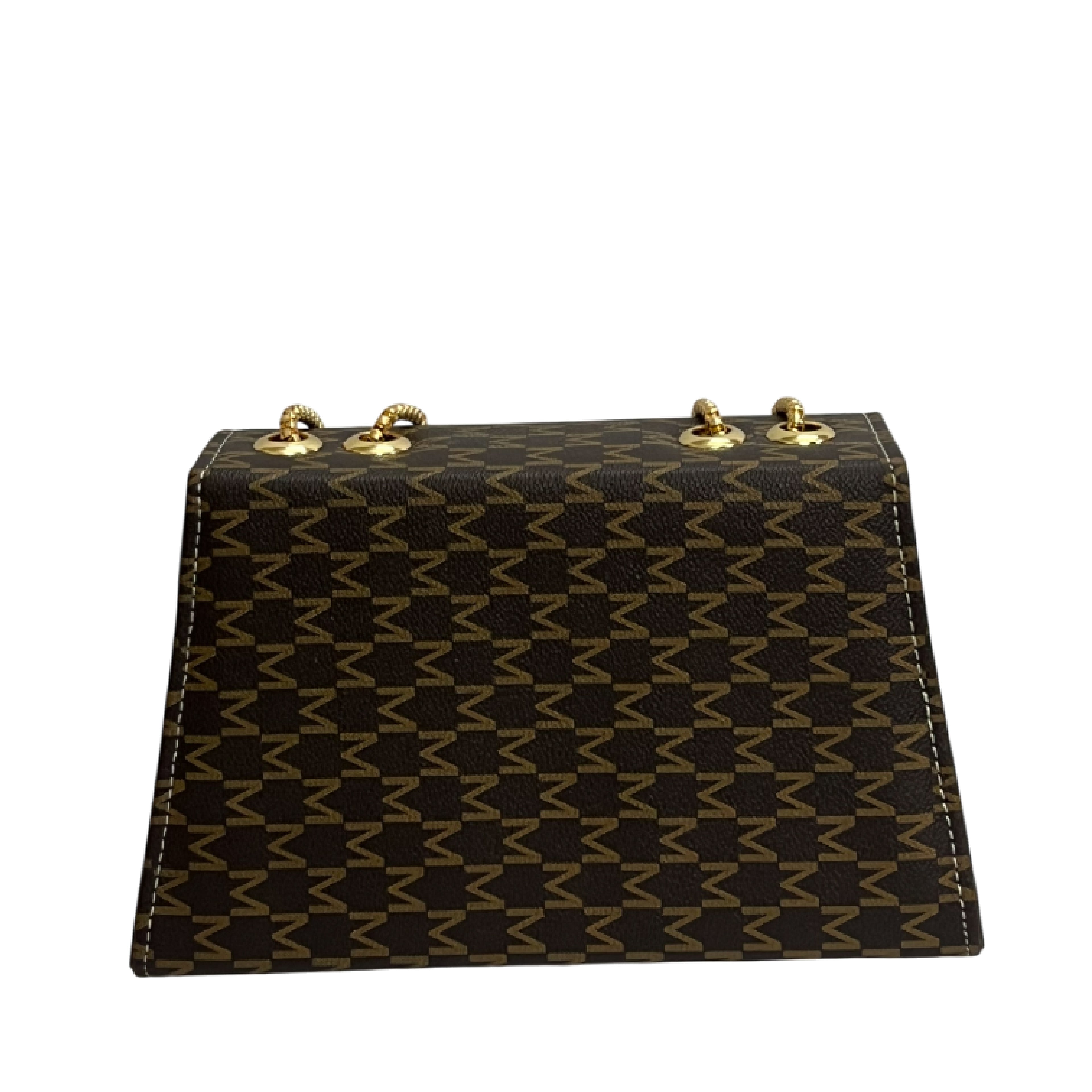 Geometric Chain Shoulder Bag