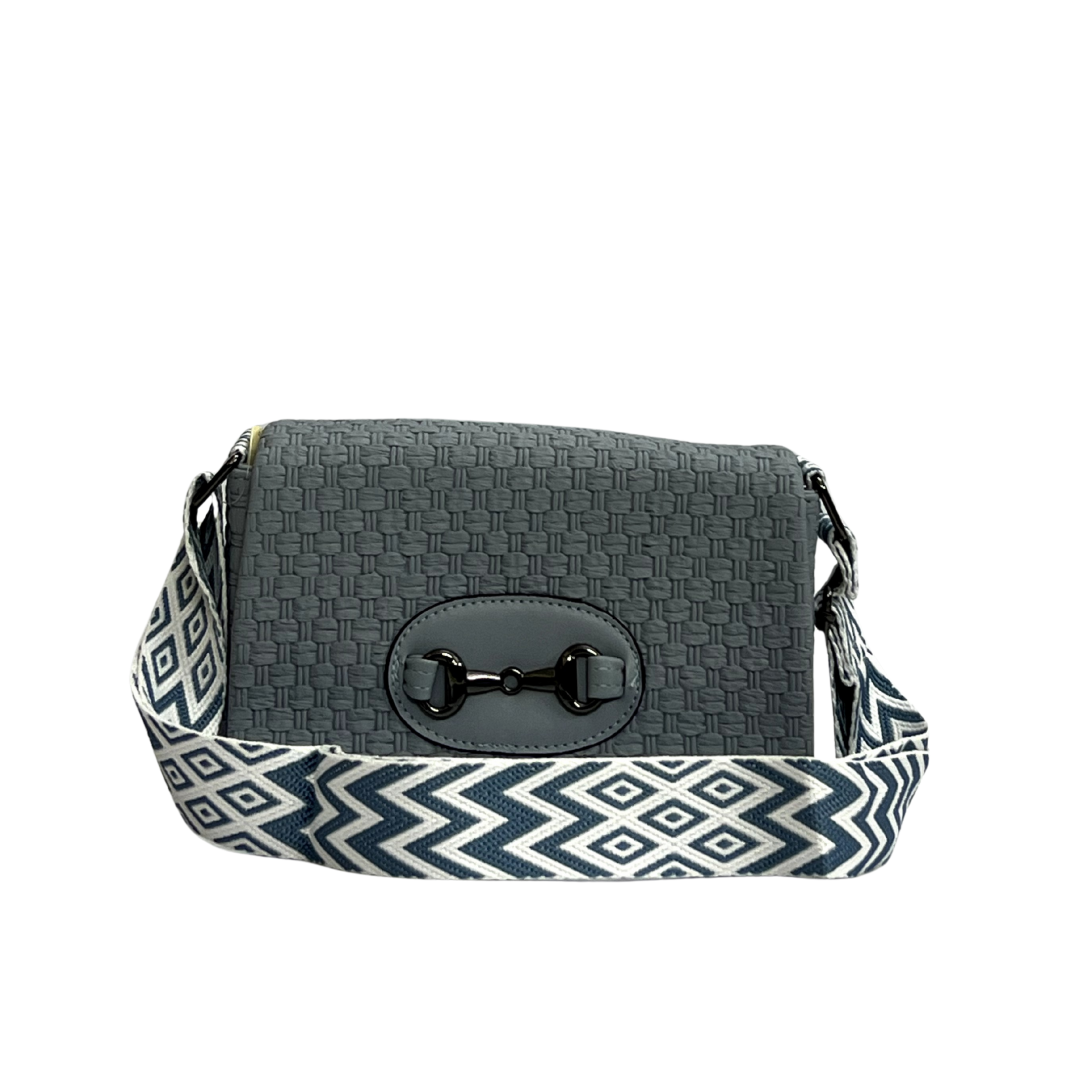 Premium Light Blue Crossbody Bag