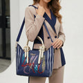 The 'Madison Avenue' Structured Handbag: Classic Sophistication