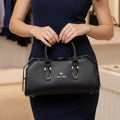 The 'Madison Avenue' Structured Handbag: Classic Sophistication