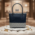 Signature Monogram Architectural Shoulder Bag