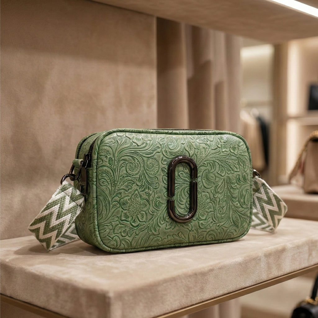 Premium Sage Green Crossbody Bag