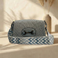Premium Light Blue Crossbody Bag